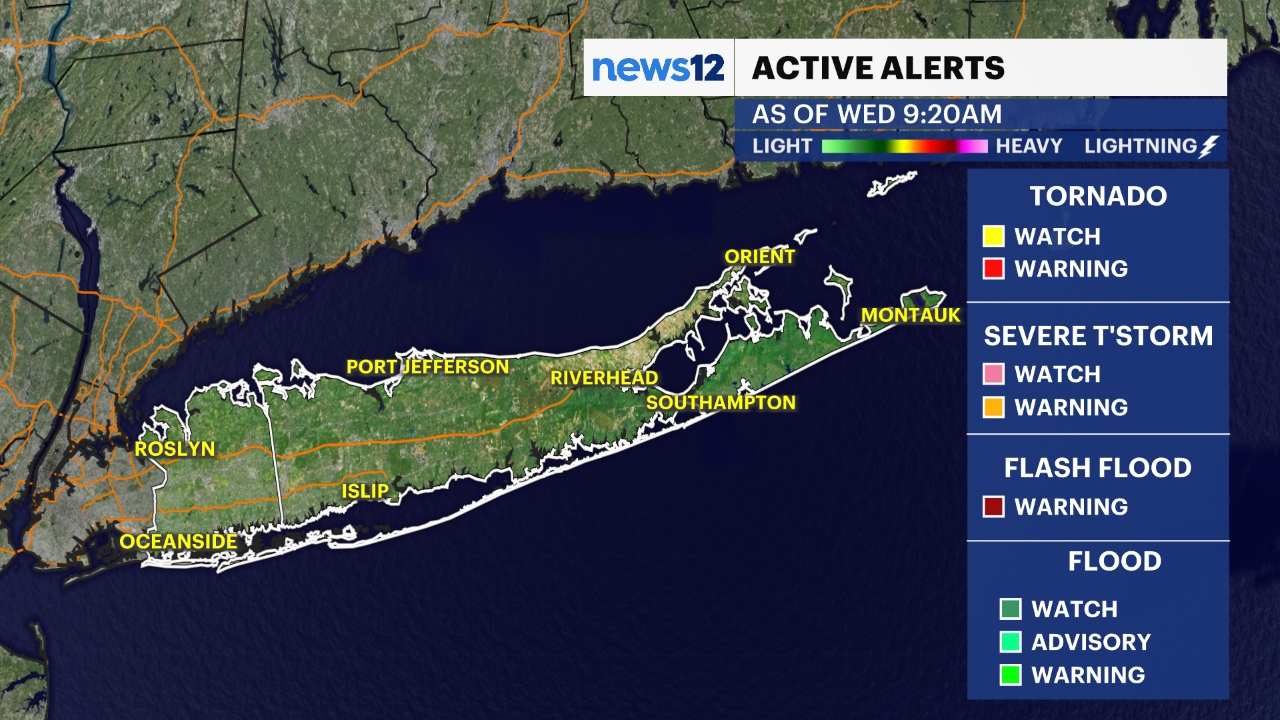 Long Island weather alerts