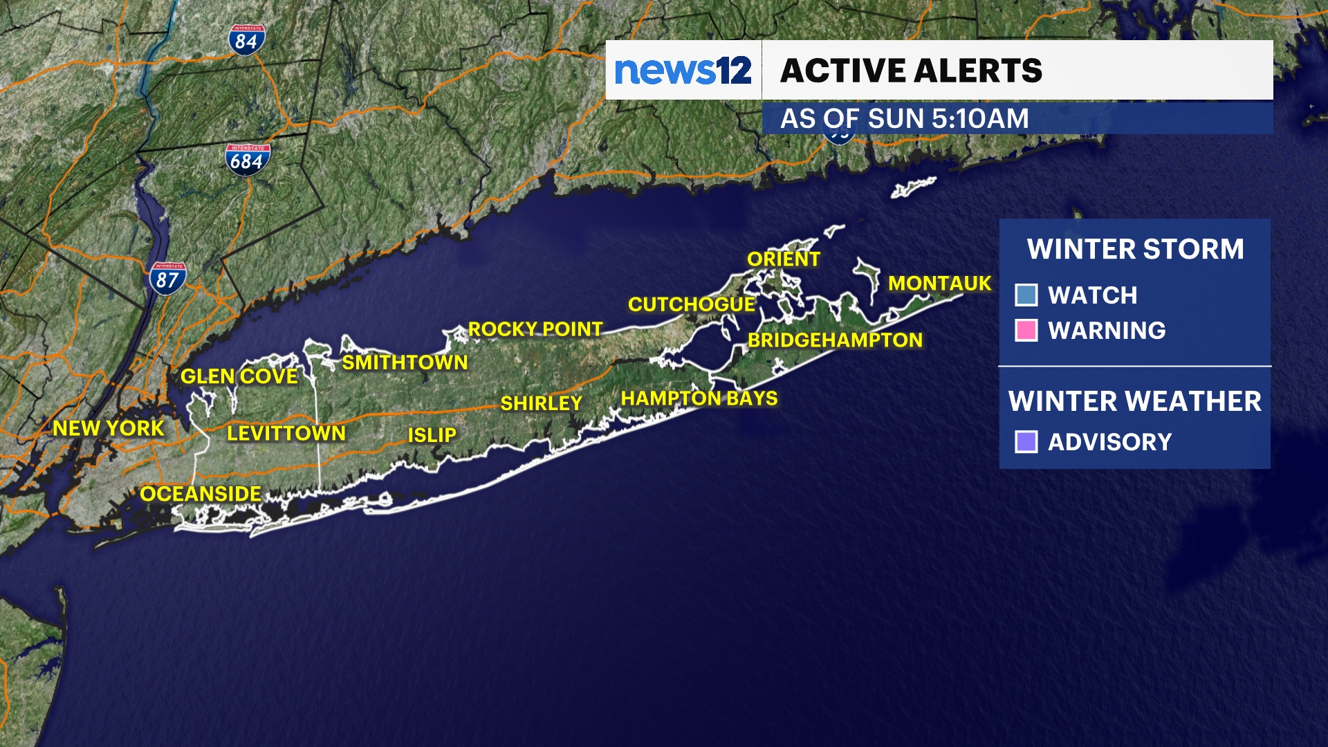 Long Island Winter Alerts